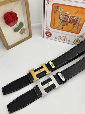 品名：爱马仕.Hermès 原单 材质：原单牛皮腰带 百分百头层牛皮腰带保证真皮，24K纯钢扣，专柜原单品质、做工精细，时尚大牌，送人自用首选 包装： 请认准如 - 点击图像关闭
