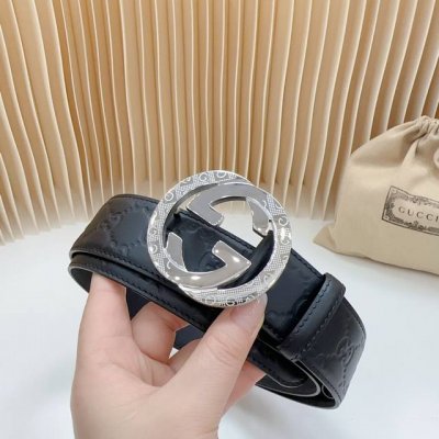 P3.8Cm 古奇Gucci高版本原厂皮料，扣宽4.0Cm 长度75.80.85.90.95.100.105.110欧，钢五金扣原版开模定制