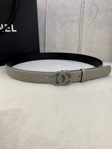 宽度3.0Cm Chanel 香奈儿 进口柔软小牛皮搭配哑色精品钢扣。