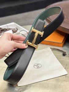 特 H 5382 Belt Buckle & Reversible Leather Strap 38Mm