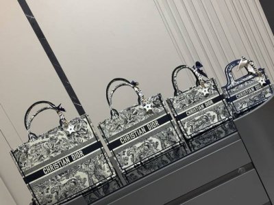 配折叠盒丝巾 需要星星挂件加 P30 Dior 原版布提花 Dior Book Tote今年最喜欢的一款购物袋 Tote我用的次数最多的包 迪奥因为容量超级大