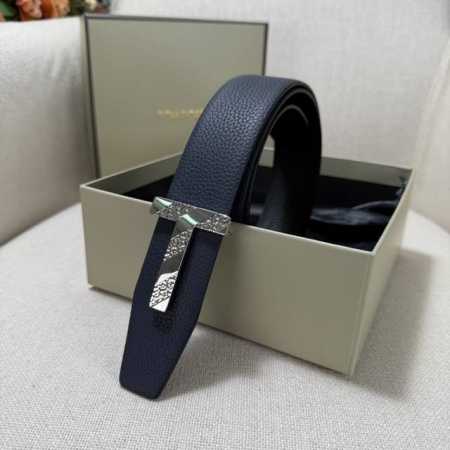 汤姆福特最新网红爆款双面头层牛皮专柜同步3.8宽新款上市了，原版牛皮，搭配铜扣，优雅，大方用的方便。谢谢你转载。 - 点击图像关闭