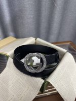 特 Gucci皮带 4.0印花面料，内衬原版皮底。配以经典互扣式花纹Gg铜金属扣头，原单品质，专柜同款