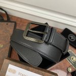 Stefano Ricci 新款顶级品質 精品經典鹰头鋼扣 底桥雕刻Logo原版压纹牛皮進口底皮-寬度38毫米