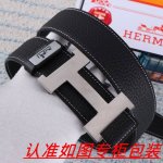 品名：爱马仕...原单 材料：百分百头层牛皮，保证真皮。24K纯钢扣双面可用专柜同等质量， 送人自用首选 包装： 请认准如图专柜包装，赠送打孔器，银联发票，宽度