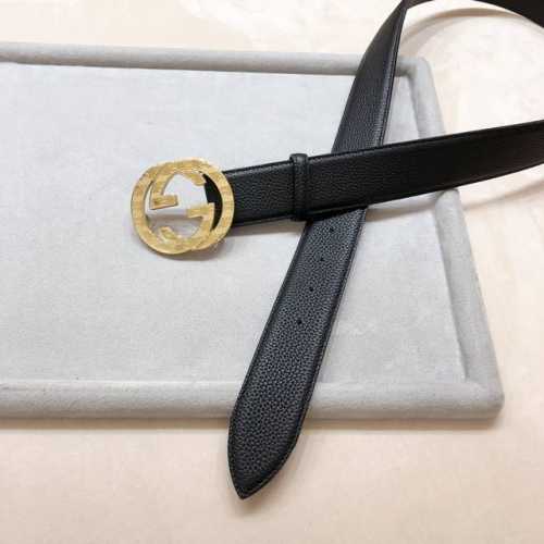 新款Gu、Cci字母印花压纹、钢五金 尺寸3.8Cm 顶级