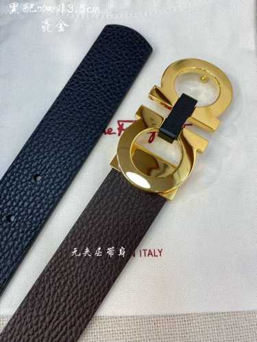 无夹层原厂皮 Ferragamo菲拉格慕 Nfc芯片扫码款 正品尺寸3.5Cm意大利原厂皮