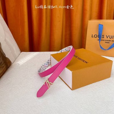 Louis Vuitton ：经典原单品质，经典印花搭配原版平纹底，原单精品挂扣，精工制作，细节看图，实物拍摄，高端奢华，宽度2.0Cm