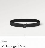 特 P180 寬度：35Mm Lv S-Lock系列 寬度3.5Cm 精緻的橫條紋字母搭扣 搭配驢家法國原廠荔枝紋皮料 雙面用