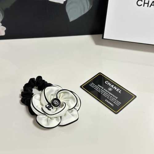 特 单个 配专柜包装 Chanel 香奈儿 最新山茶花爆款来啦 中古Vintage复古五金发圈 优雅的Girl值得入手 非常好搭配 气质有品位