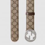 特 Gucccci 尺寸:3.8Cm，带身采用米色Gg印花防水面料。搭配新款Gg互扣式铜金属扣头，意大利时尚精品1149840130