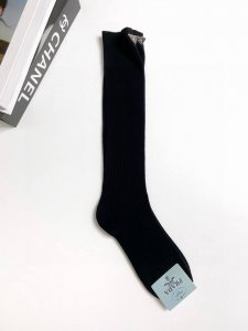 配包装 DDD 一盒一双 DDD Prada 普拉达 经典字母Logo纯棉长筒袜 小腿袜 DDD 重工装饰个性时尚 DDD Ins爆款！专柜在售Ing 好看到爆