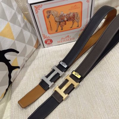 品名：爱马仕.HermèS 原单 材质：原单牛皮腰带 百分百头层牛皮腰带保证真皮，24K纯钢扣，专柜原单品质、做工精细，时尚大牌，送人自用首选 包装： 请认准如