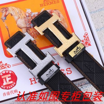 品名：爱马仕...腰带原单 皮带 材料：百分百头层牛皮，保证真皮。24K纯钢扣双面可用专柜同等质量， 送人自用首选 包装： 请认准如图专柜包装，赠送打孔器，银联
