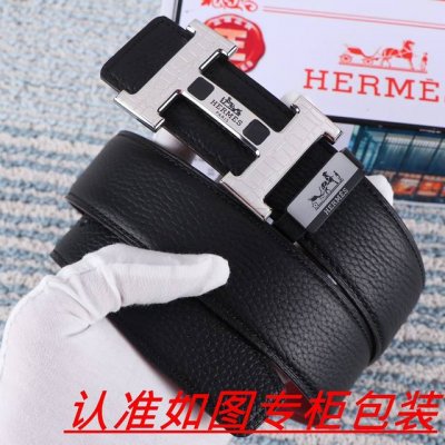 品名：爱马仕...原单 材料：百分百头层牛皮，保证真皮。24K纯钢扣双面可用专柜同等质量， 送人自用首选 包装： 请认准如图专柜包装，赠送打孔器，银联发票，宽度