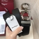 特 Nfc-F3.5Cm高级定制款男士皮带 ，双面进口牛皮，自行选择搭配 真材实料 很有质感 时尚经典不失风范 可自行裁剪 ！