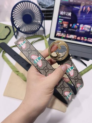 特 Gucci 古奇官网经典 正品规格 3.0Cm原版品质头层小牛皮搭配进口底