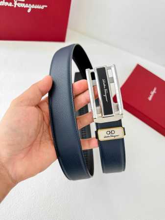 品名：Ferrgamo..菲拉格慕 腰带自动带 皮带 型号：自动扣，纯钢材质自动扣，头层牛皮，自动带身 材料：百分百头层牛皮，保证真皮。24K纯钢扣专柜同等质量 - 点击图像关闭