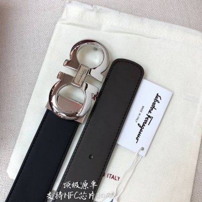 无夹层原厂皮 Ferragamo菲拉格慕 Nfc芯片扫码款 正品尺寸3.5Cm意大利原厂皮