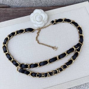 Chanel 香奈儿最新款，纯铜腰链配小羊皮、经典优雅、时尚百搭，长度：均码， DDD