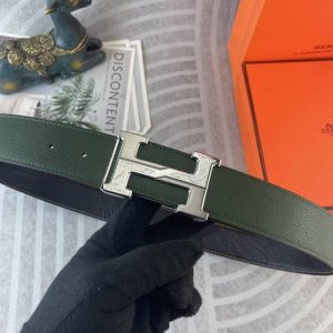 爱马仕 特种皮腰带系列 ，原厂五金精品不锈钢扣，手感柔软舒适 宽3.8Cm。