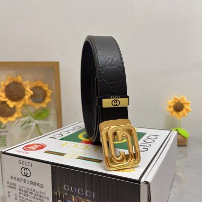 品名：古奇.Gu...Ci 自动带 材质：原单牛皮腰带 专柜原单品质、做工精细，时尚大牌，送人自用首选 包装： 请认准如图专柜包装赠送打孔器手提袋专柜礼盒宽度3