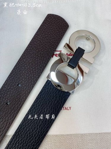 无夹层原厂皮 Ferragamo菲拉格慕 Nfc芯片扫码款 正品尺寸3.5Cm意大利原厂皮
