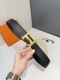 爱～马仕 HermèS 腰带是奢侈品牌爱马仕的经典配饰之一，以其高品质的皮革、精湛的工艺和标志性的设计闻名。 自动平滑扣腰带 精钢五金 搭配原版皮腰带身 长度可