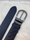 Mont～Blanc万～宝龙 宽3.5Cm 采用头层牛皮 精品针式扣头 自由裁剪商务休闲皮带