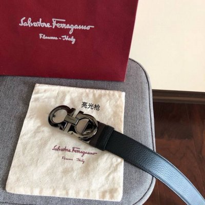 到貨 Salvatoreferragamo 采用进口头层皮革精制而成 真空电镀马蹄五金耐用不掉色 全球销量稳居榜首 新颖款式时尚大方不过时 宽度35Mm