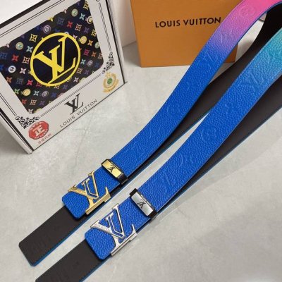品名：Lv..路易..威登原单 材质：原单牛皮腰带 百分百头层牛皮腰带保证真皮，24K纯钢扣，专柜原单品质、做工精细，时尚大牌，送人自用首选 包装： 请认准如图