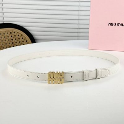 Miumiu小腰带、2Cm。裙装裤装搭配起来！精致优雅，不撞款！