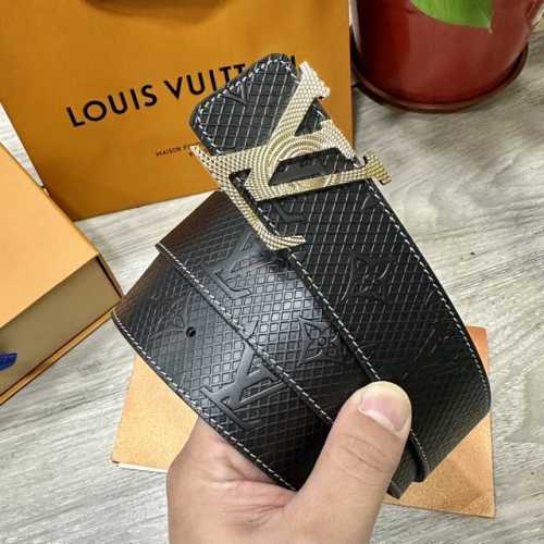 Lv.路易威登 宽40Mm双面原版小牛皮 搭配单钌钯电镀扣 完美的手感.油边 出众的设计.风格 高贵奢华 时尚大方 高清实拍 货真价实 品质保证 双面用