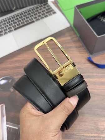特 杰尼亚3.5Cm,腰带采用柔软牛皮革于意大利精制而成。818804 - 点击图像关闭