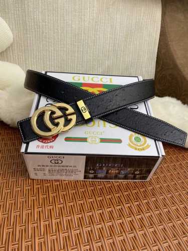 品名：古奇.Gu...Ci 原单 材质：原单牛皮腰带 百分百头层牛皮腰带保证真皮，24K纯钢扣，专柜原单品质、做工精细，时尚大牌，送人自用首选 包装： 请认准如