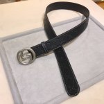 新款Gu、Cci 原厂进口牛皮、精品五金 尺寸3.8Cm 顶级