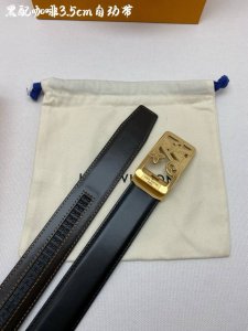 Lv男士自动腰带- 宽度34Mm 316精品钢扣 精工打造 手感柔软 可以裁剪