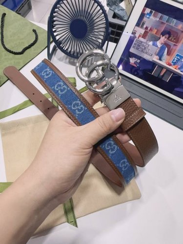 特 Gucci 古奇官网经典 正品规格 3.0Cm原版品质头层小牛皮搭配进口底