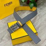 Fendl 芬迪 宽40Mm双面原版小牛皮 搭配单钌钯电镀扣 完美的手感.油边 出众的设计.风格 高贵奢华 时尚大方 高清实拍 货真价实 品质保证 双面用