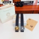 范思哲家 原单新品 带身采用雙面意大利進口原廠牛皮纹 非市场普通版本 黑色经典配色 百搭适合各种场合 扣头精品设计注意细节 宽度3.8Cm