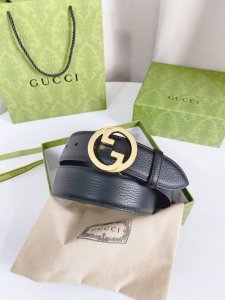 配全套包装礼盒 Gucci 新款原单腰带，宽度4.0Cm