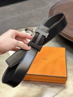 特 原版双面用 原厂荔枝纹 H 5382 Belt Buckle & Reversible Leather Stra Mm