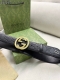 特 Gucci.古驰 全套包装 3.8Cm进口小牛皮压花, 专柜正品1:1完美复刻. 原版牛皮底, 采用热压印技术的Gucci Signature皮革精制而成，
