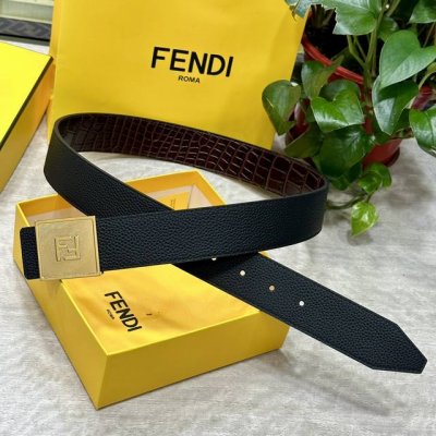 特 片装1 Fendl 芬迪 宽40Mm双面原版小牛皮 搭配单钌钯电镀扣 完美的手感.油边 出众的设计.风格 高贵奢华 时尚大方 高清实拍 货真价实 品质保证