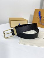 配全套包装礼盒 Louis Vuitton 原单品质经典款腰带，意大利进口原版头层牛皮，精品纯铜针扣，时尚百搭永不过时，宽度3.5Cm