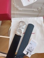 特 菲拉格慕 宽3.5Cm 原厂皮料.精密黄铜五金、正品厂Ip电镀！原版搭配