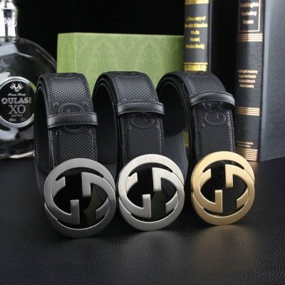 配全套包装礼盒 古奇秘原单高端品质专柜官网同步宽度3.8精美扣头意大利进口头层小牛皮原版花纹纹理消晰真实感超强打造全新的视觉3D郊果高档客户入手送礼自用佳品 长