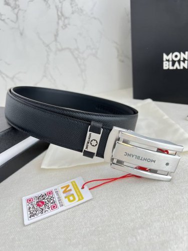 品名：万宝龙.Montblanc原单 腰带 自动皮带 型号：自动带，原版新款纯钢材质自动扣，双面头层牛皮实物拍摄， 材料：百分百头层牛皮，保证真皮。专柜同等质量